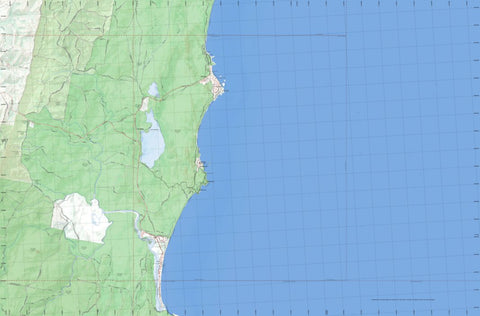 Getlost Map 9538-2N Bare Point NSW Topographic Map V15 1:25,000