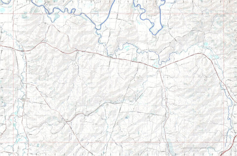 Getlost Map 8427-4S Coreinbob NSW Topographic Map V15 1:25,000
