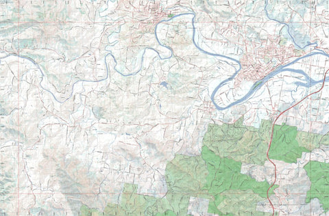 Getlost Map 9334-2S Taree NSW Topographic Map V15 1:25,000