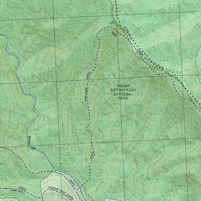 Getlost Map 9441-3N Mount Lindsay NSW Topographic Map V15 1:25,000