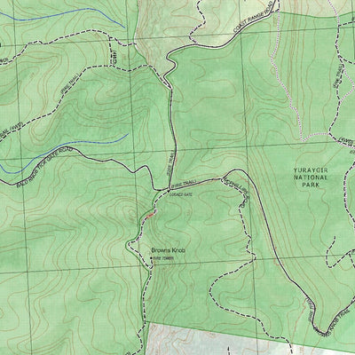 Getlost Map 9538-3S Red Rock NSW Topographic Map V15 1:25,000