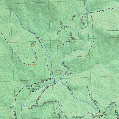 Getlost Map 9335-1S Banda Banda NSW Topographic Map V15 1:25,000
