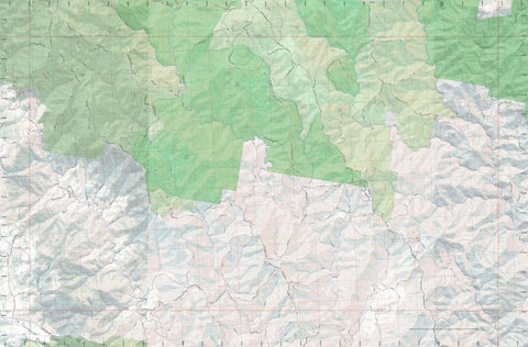 Getlost Map 9235-2S Mount Carrington NSW Topographic Map V15 1:25,000