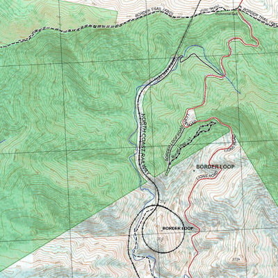 Getlost Map 9441-2N Cougal NSW Topographic Map V15 1:25,000