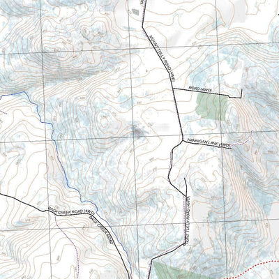 Getlost Map 9240-1S Stanthorpe NSW Topographic Map V15 1:25,000