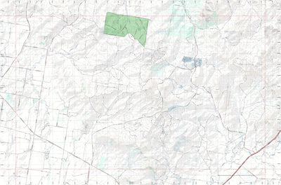 Getlost Map 8326-1N Nest Hill NSW Topographic Map V15 1:25,000