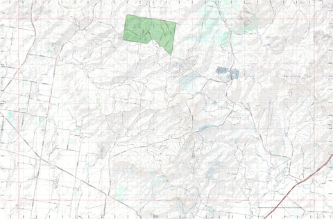 Getlost Map 8326-1N Nest Hill NSW Topographic Map V15 1:25,000