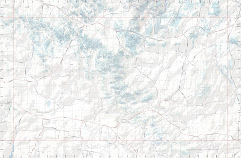 Getlost Map 9237-1S Bald Blair NSW Topographic Map V15 1:25,000