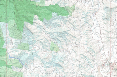 Getlost Map 9440-1N Afterlee NSW Topographic Map V15 1:25,000