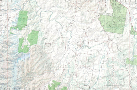Getlost Map 9438-2N Coutts Crossing NSW Topographic Map V15 1:25,000