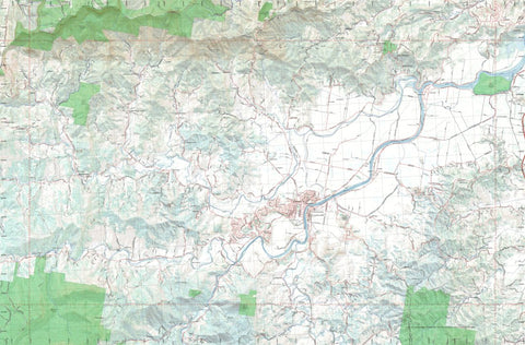 Getlost Map 9541-2N Murwillumbah NSW Topographic Map V15 1:25,000
