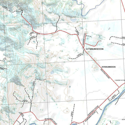 Getlost Map 9541-2N Murwillumbah NSW Topographic Map V15 1:25,000