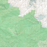 Getlost Map 9233-4N Gloucester Tops NSW Topographic Map V15 1:25,000
