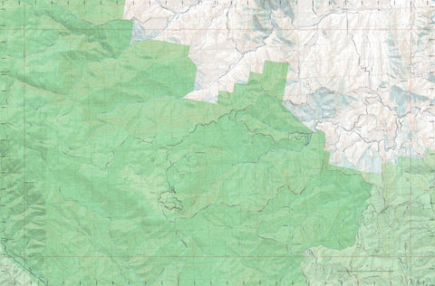 Getlost Map 9233-4N Gloucester Tops NSW Topographic Map V15 1:25,000