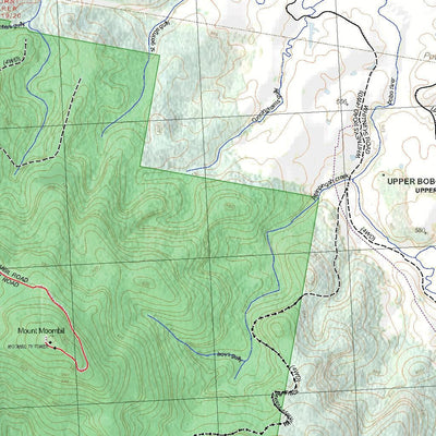 Getlost Map 9437-2N Brooklana NSW Topographic Map V15 1:25,000