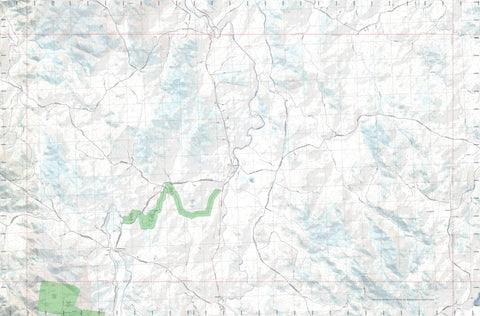 Getlost Map 9136-4S Watsons Creek NSW Topographic Map V15 1:25,000