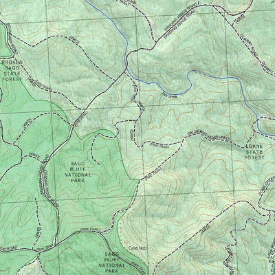 Getlost Map 9434-4N Byabarra NSW Topographic Map V15 1:25,000
