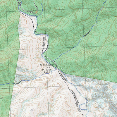 Getlost Map 9133-1S Carrabolla NSW Topographic Map V15 1:25,000