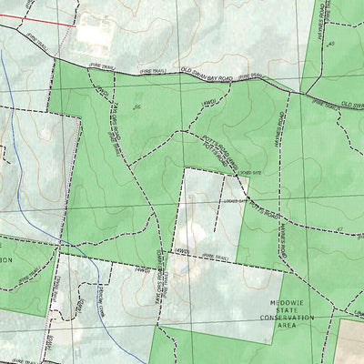 Getlost Map 9232-1S Karuah NSW Topographic Map V15 1:25,000