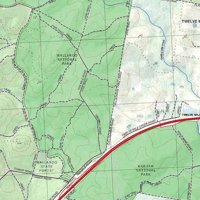 Getlost Map 9232-1S Karuah NSW Topographic Map V15 1:25,000
