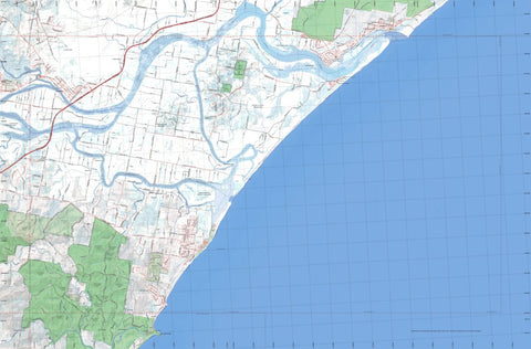 Getlost Map 9434-3S Cundletown NSW Topographic Map V15 1:25,000