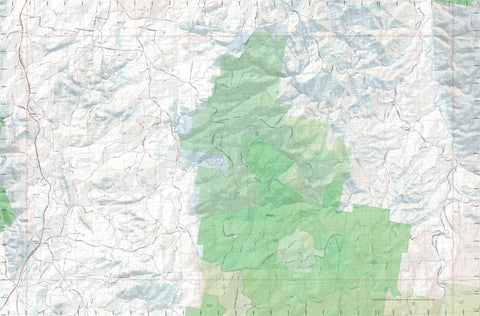 Getlost Map 9339-4S Sandy Flat NSW Topographic Map V15 1:25,000
