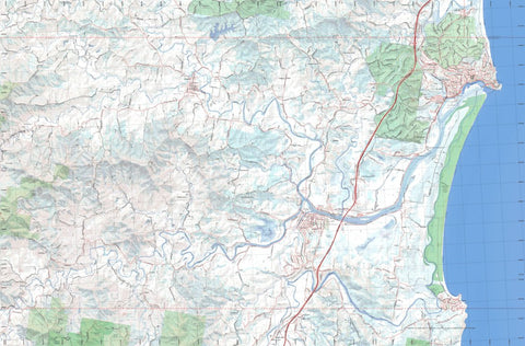 Getlost Map 9436-1S Macksville NSW Topographic Map V15 1:25,000