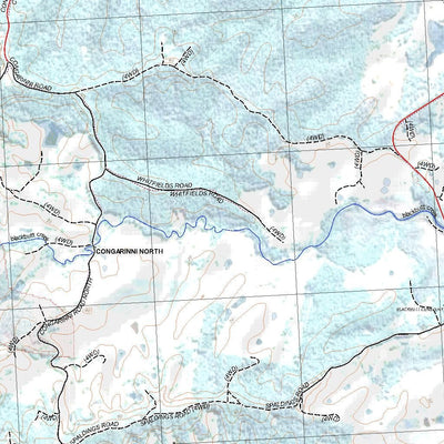 Getlost Map 9436-1S Macksville NSW Topographic Map V15 1:25,000