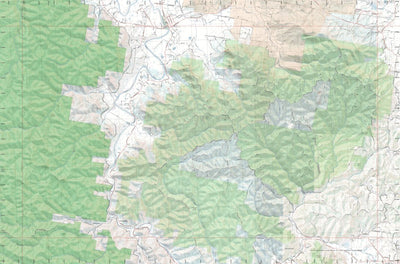 Getlost Map 9132-3N Broken Back NSW Topographic Map V15 1:25,000