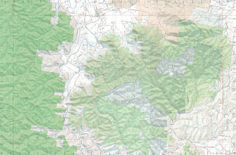 Getlost Map 9132-3N Broken Back NSW Topographic Map V15 1:25,000