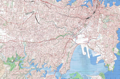 Getlost Map 9130-3S Botany Bay NSW Topographic Map V15 1:25,000