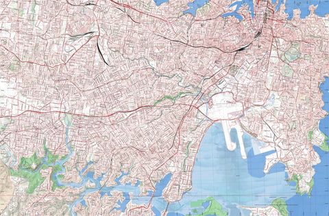 Getlost Map 9130-3S Botany Bay NSW Topographic Map V15 1:25,000