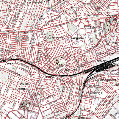 Getlost Map 9130-3S Botany Bay NSW Topographic Map V15 1:25,000