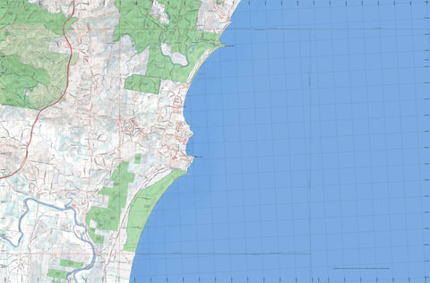 Getlost Map 9433-4N Hallidays Point NSW Topographic Map V15 1:25,000