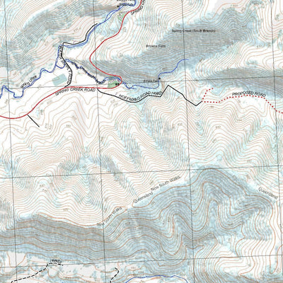 Getlost Map 9341-2N Killarney NSW Topographic Map V15 1:25,000