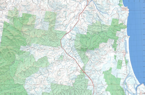 Getlost Map 9436-2N Eungai NSW Topographic Map V15 1:25,000