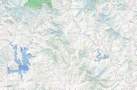 Getlost Map 9133-2N Carrowbrook NSW Topographic Map V15 1:25,000