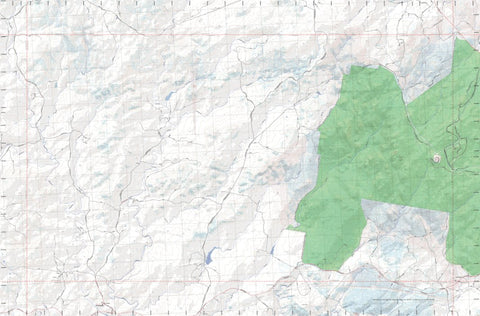 Getlost Map 9337-3S Maiden Creek NSW Topographic Map V15 1:25,000