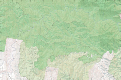 Getlost Map 9338-1S Mount Wellington NSW Topographic Map V15 1:25,000