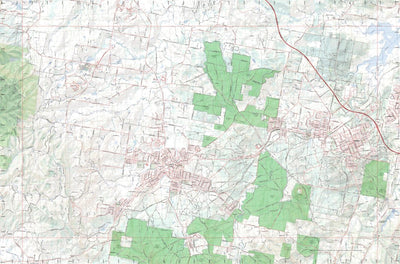 Getlost Map 9132-2N Cessnock NSW Topographic Map V15 1:25,000