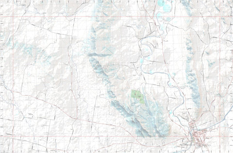 Getlost Map 9036-4S Manilla NSW Topographic Map V15 1:25,000