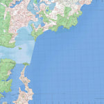 Getlost Map 9130-1N Broken Bay NSW Topographic Map V15 1:25,000