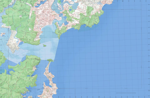 Getlost Map 9130-1N Broken Bay NSW Topographic Map V15 1:25,000