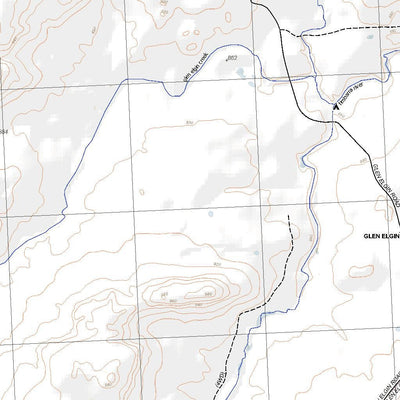Getlost Map 9338-4N Glen Elgin NSW Topographic Map V15 1:25,000