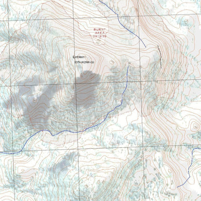 Getlost Map 9035-2S Emblem NSW Topographic Map V15 1:25,000