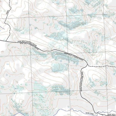 Getlost Map 9235-4N Waterloo NSW Topographic Map V15 1:25,000