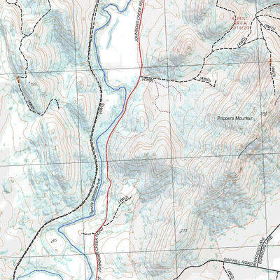 Getlost Map 9233-2N Stroud Road NSW Topographic Map V15 1:25,000