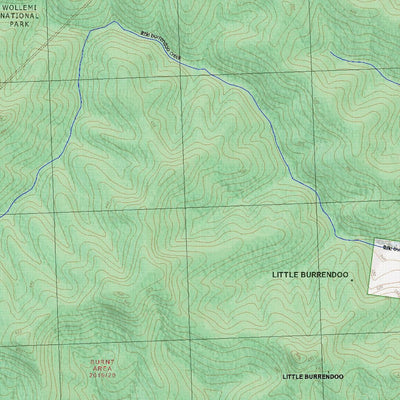 Getlost Map 9032-1S Parnell NSW Topographic Map V15 1:25,000