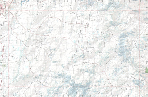 Getlost Map 9238-2N Red Range NSW Topographic Map V15 1:25,000