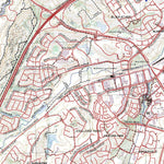 Getlost Map 9029-1N Campbelltown NSW Topographic Map V15 1:25,000
